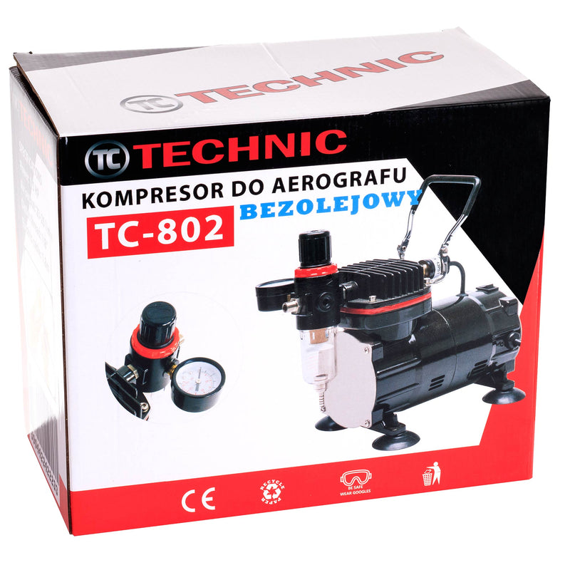 Compresor pentru Aerograf cu Filtru si Regulator TC Technic AS802