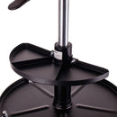 Scaun Taburet de atelier pivotant Scaun de atelier Roti cu rulment cu bile Big Red