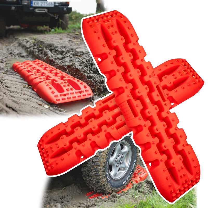 Set 2 Rampe tractiune recuperare, Senile de recuperare pentru masini Off-ROAD, 1070mm, pana la 10T