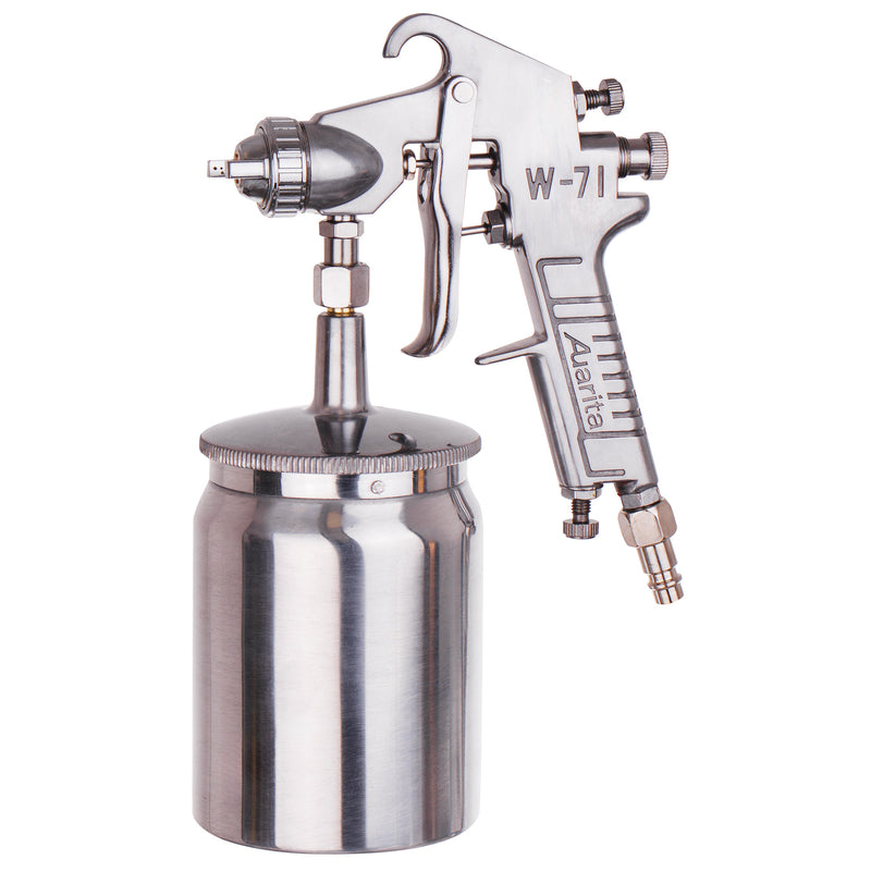 Pistol de vopsit AUARITA W-71S cu duza de 1.3 | 1.5 | 1.8 mm rezervor de jos