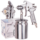 Pistol de vopsit AUARITA W-71S cu duza de 1.3 | 1.5 | 1.8 mm rezervor de jos