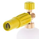 Lance spumare profesionala Hydroline EasySNOW pentru aparat spalat cu presiune Lavor Parkside Vertigo Predator, galben