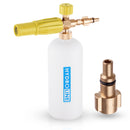 Lance spumare profesionala Hydroline EasySNOW pentru aparat spalat cu presiune Lavor Parkside Vertigo Predator, galben