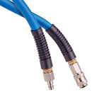 Furtun pneumatic hibrid 5 m 10x17 mm PVC NBR 20 bar cu racorduri rapide 3/8"