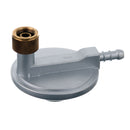 Reductor de propan 3/8" (filet mic) unghiular + furtun gaz 2m + 2x cleme