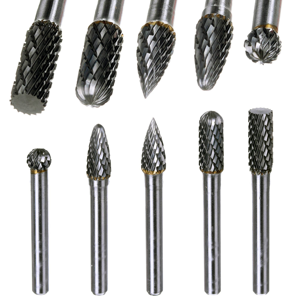 fumi Freze, 5 buc 6x8mm Widiowe pentru freza metalica File Carbura de tungs