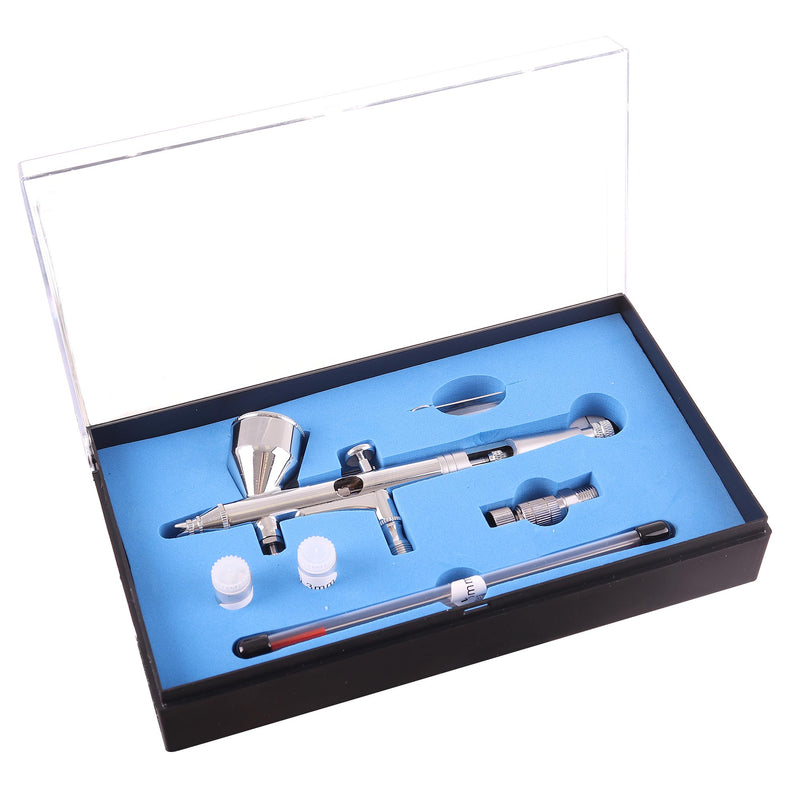 Aerograf Airbrush HS-80KT  3x Duza 0,2mm 0,3mm 0,5mm conector rapid