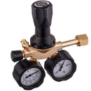 Reductor Presiune Argon CO2 TC Technic 0-4 Bar 32 m3/h din Alama cu 2 Manometre