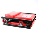 Sezlong de atelier pliabil, carucior de atelier 90cm BIG RED Roti cu rulment cu bile