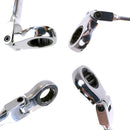 Chei cu cap deschis, cu clichet, sparte, imbinate, otel CrV, 12 bucati, 8-19 mm