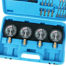 Manometre de vid pentru sincronizarea carburatoarelor Set de 4 manometre de vid