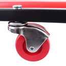 Sezlong de atelier pliabil, carucior de atelier 90cm BIG RED Roti cu rulment cu bile