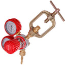 Reductor Presiune Acetilena TC Technic 0-1,5 Bar 3000 l/h din Alama cu Manometre