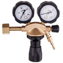 Reductor Presiune Oxigen TC Technic 0-10 Bar 30 m3/h din Alama cu 2 Manometre