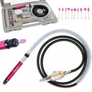 Mini polizor pneumatic cu degete cu ax + pietre de slefuit