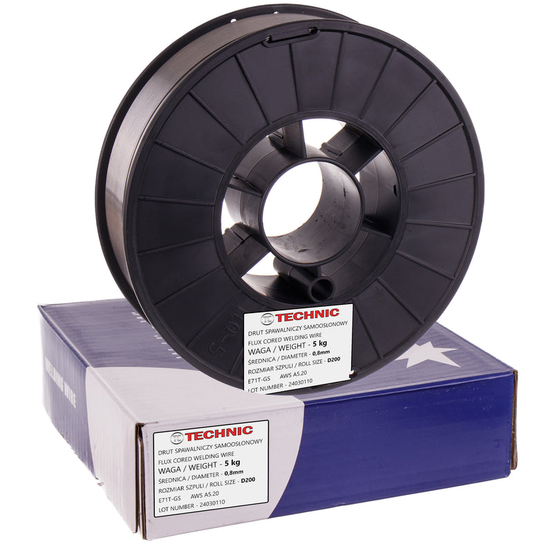 Sarma de Sudura fire Flux Autoprotejata Rola 5Kg 0.8 Fara Gaz 5000g 0,8mm
