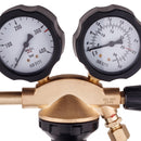 Reductor Presiune Argon CO2 TC Technic 0-4 Bar 32 m3/h din Alama cu 2 Manometre