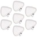 Set rezerva lavete cu snur pentru mop cu abur, 7 buc