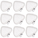 Set rezerva lavete cu snur pentru mop cu abur, 9 buc