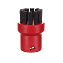 Perie rotunda pentru Karcher, compatibil  SC1 SC2 SC3 SC4 SC5, rosu