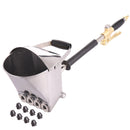 Masina De Tencuit Pistolet 011DE, rezervor 4 l, capacul rezervorului, setul cu 4x Aditional Metal Duza