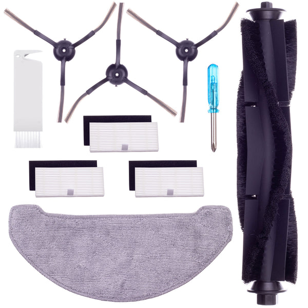 Kit accesorii pentru Xiaomi Viomi S9 Filtru 3 buc Perie tambur Perie laterala 3 buc accesorii de curatare