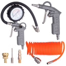 Set 3 accesorii compresor Technic AK-6B, pistol cu aer, pistol de umflat, furtun