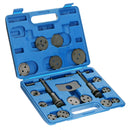 Trusa etriere pentru pistoane frana, presa, 18 piese, Technic B1009B