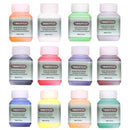 Vopsele acrilice pentru aerograf, Timbertech, 12 culori, 30ml