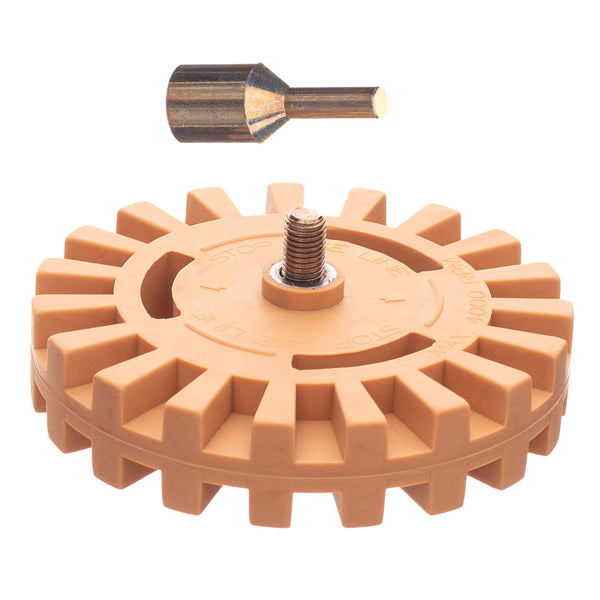 Disc 100mm de indepartare a lipiciului + adaptor pentru burghiu, Technic F1283