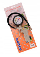 Pistol cu manometru pentru pompare umflarea rotilor, TECHNIC CTG-17, max. 16 Bar