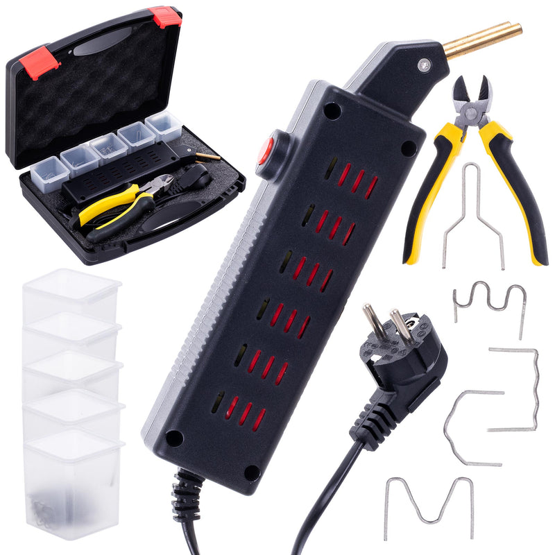 Aparat profesional pentru lipit/sudat plastic, kit pentru repararea fisurilor din plastic, 50W, Technic DN-F1351