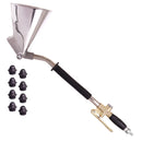 Masina De Tencuit Pistolet pentru Tavane si 8x Metal Duza D011B, rezervor 4 l