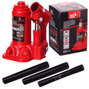 Cric auto hidraulic tip butelie BIG RED 2 tone 276 mm