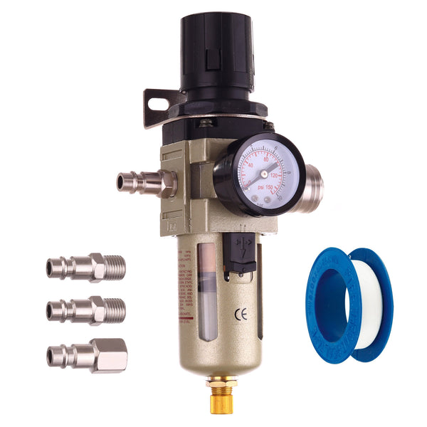 Filtru de aer regulator AW3000-02 pentru compresor 1/4 conectori rapide