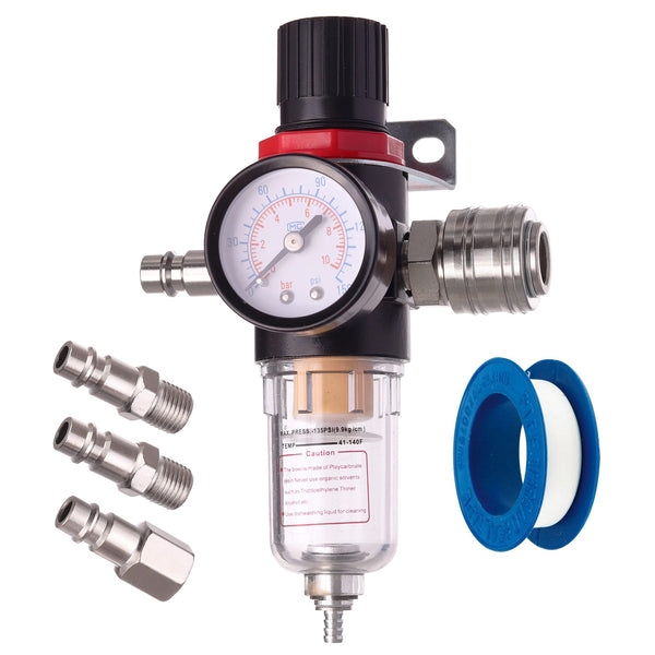 Filtru de aer regulator pentru compresor 1/4 conectori rapide