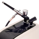 Compresor cu aerograf 0,3mm si furtun HS-386KW alb