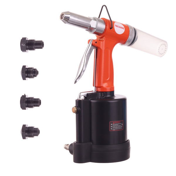 Pistol de nituit pneumatic pentru compresor Technic AT-6017 dimensiuni 3.2-6.0 mm