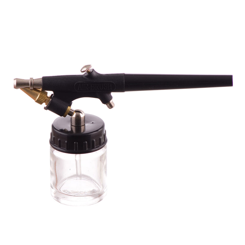 Aerograf Airbrush BD-138P Duza 0,8mm Doua Rezervoare si Furtun 80 ml