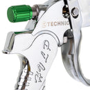 Pistol de vopsit universal Technic HVLP cu 4x duza 1.3 1.4 1.7 2.0 mm