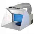 Cabina de pulverizare cu ventilator, Technic HS-E420DCLK, iluminat