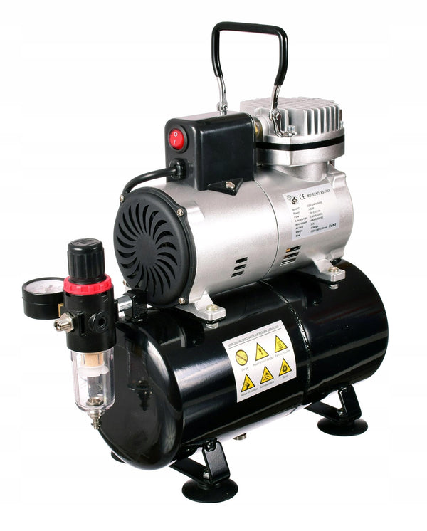 Compresor pentru Aerograf cu Filtru si Regulator LS-186S cu fan