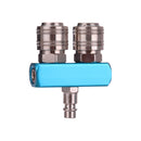 Distribuitor de aer cu 2x conectori rapide AD0021