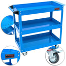 Carucior de atelier Q1079, TC Technic, Roti cu rulmenti, 3 rafturi, Umerase