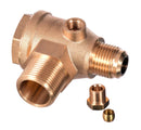 Supapa de sens retur unic pentru compresoare de aer, filet exterior 3/4"-1/2"