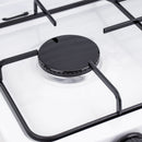 Aragaz 2 ochiuri, alimentare butelie, alb, portabil, cu furtun si reductor