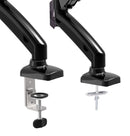 Suport birou monitor Negru, pt monitor 10"-30" pana la 9kg, brat reglabil, ajustabil, doua tipuri de monturi