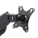 Suport birou monitor Negru, pt monitor 10"-30" pana la 9kg, brat reglabil, ajustabil, doua tipuri de monturi