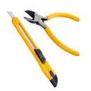 Aparat profesional pentru lipit/sudat plastic, kit pentru repararea fisurilor din plastic, 50W, Technic DN-F1327