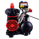 Compresor de aer silentios, AUARITA, 3L, 900W, fara ulei, 8 bar, doua pistoane, debit de aer refulat 100 l/min, debit de aer aspirat 140 l/min